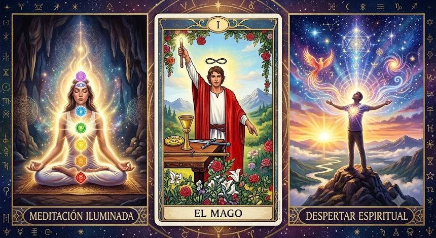 Minerva: meditación, el arcano El Mago y el despertar espiritual
